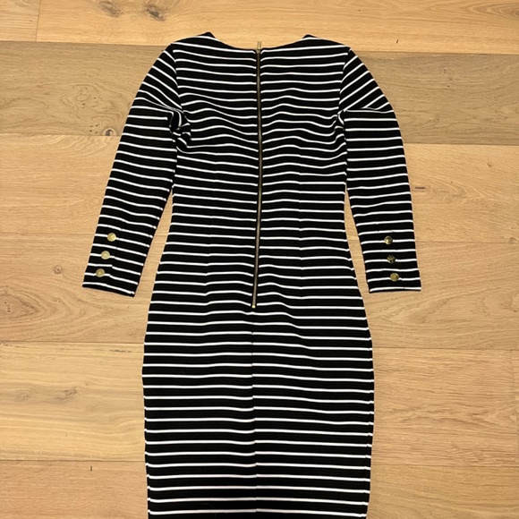 Dynamite black and white striped dress - Picture 4 of 4